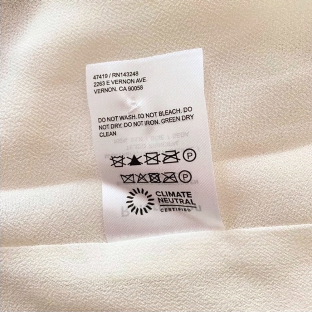 NEW Reformation Silk Earl Dress Crista 2 - Picture 12 of 12